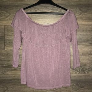 Purple American Eagle shirt